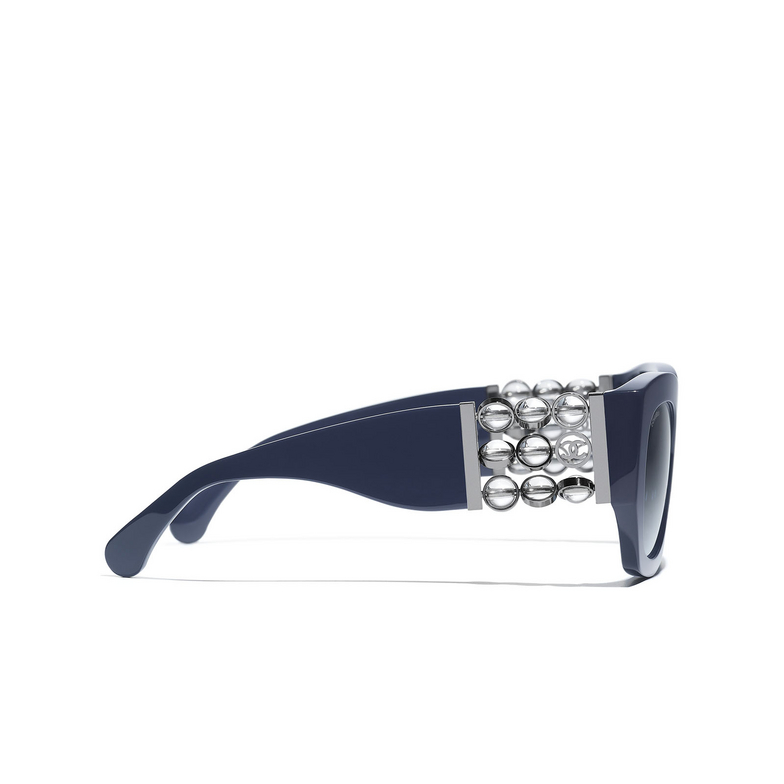 CHANEL cateye Sunglasses 1462S2 dark blue