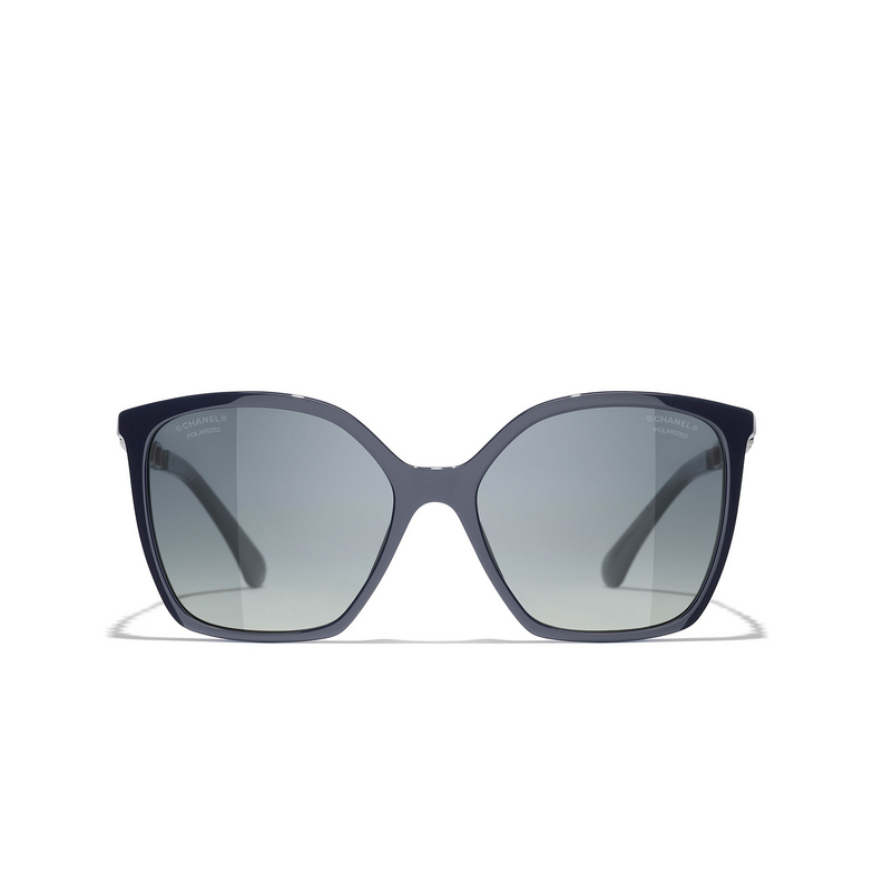 CHANEL square Sunglasses 1462K4 blue vendome