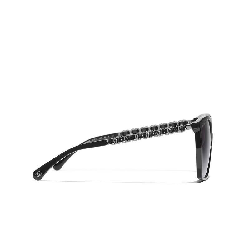 CHANEL quadratische sonnenbrille 1608S6 black