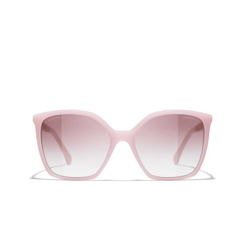 Gafas de sol cuadradas CHANEL 17338H light pink