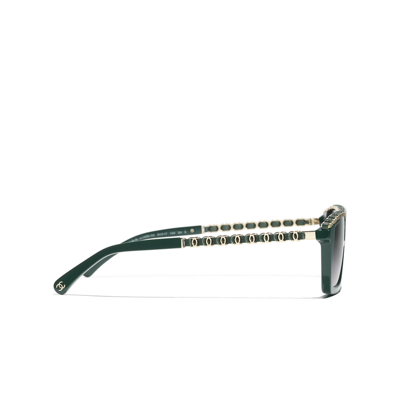 CHANEL rechteckige sonnenbrille 1459S3 green vendome
