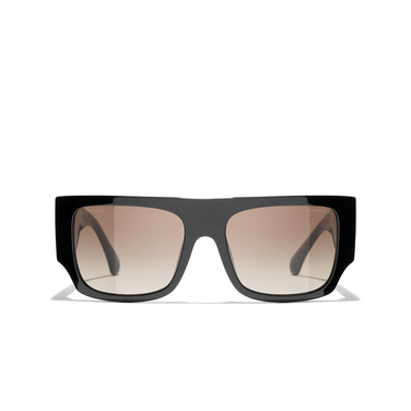 Gafas de sol cuadradas CHANEL C622S5 black - Vista delantera