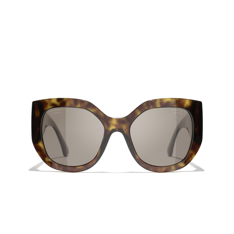 CHANEL butterfly Sunglasses C71483 dark havana