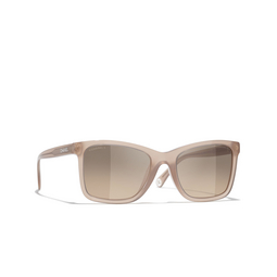 CHANEL rectangle Sunglasses 181243 rose opaline