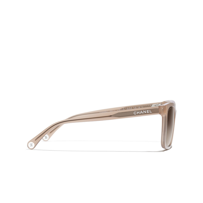 CHANEL rectangle Sunglasses 181243 rose opaline