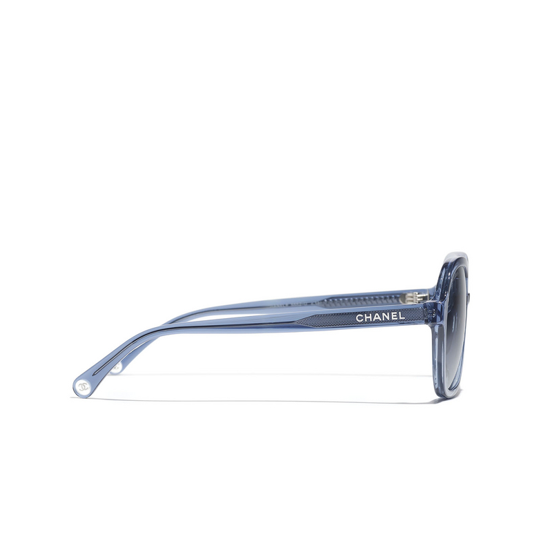 CHANEL pilot Sunglasses 180956 crystal blue