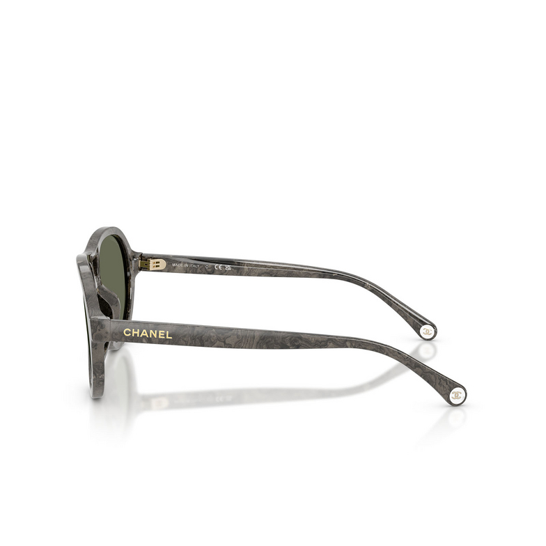 CHANEL pilot Sunglasses 1810B1 dark grey marble