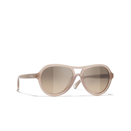 CHANEL pilot Sunglasses 181243 rose opaline