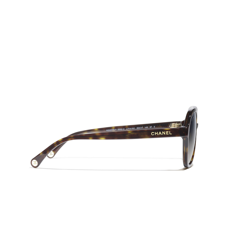 Gafas de sol piloto CHANEL C714W1 dark havana