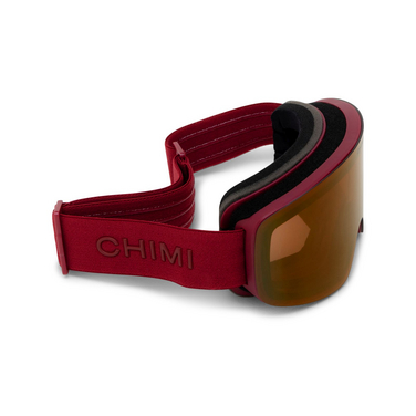 Occhiali da sole CHIMI GOGGLE 01 BURGUNDY - tre quarti