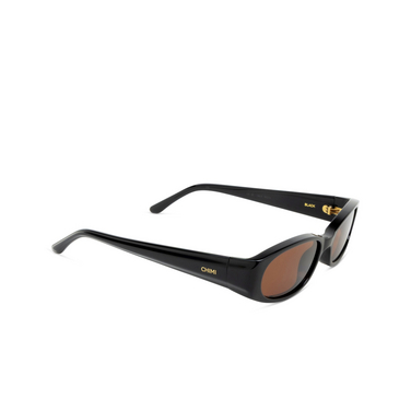 CHIMI NOTE Sunglasses BLACK - three-quarters view