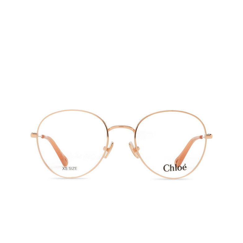 Chloé CH0021O round Eyeglasses 002 red - 1/4