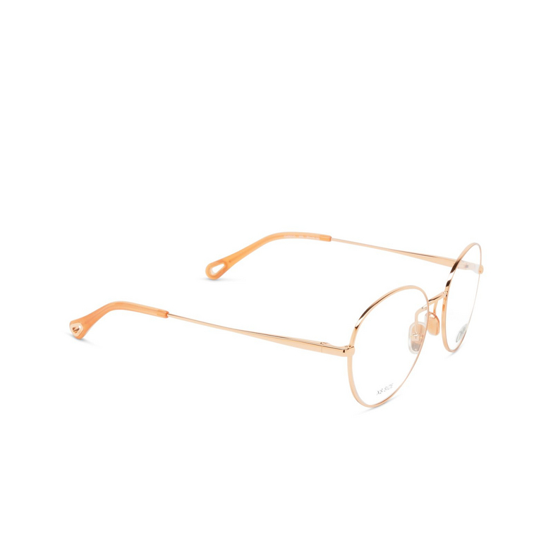 Chloé CH0021O round Eyeglasses 002 red - 2/4