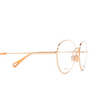 Chloé CH0021O round Eyeglasses 002 red - product thumbnail 3/4