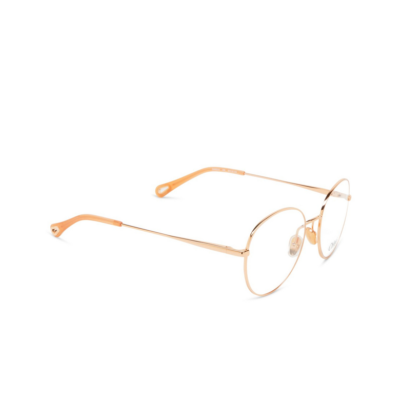 Chloé CH0021O round Eyeglasses 005 red - 2/4