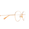 Chloé CH0021O round Eyeglasses 005 red - product thumbnail 3/4