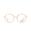 Chloé CH0033O round Eyeglasses 003 orange - product thumbnail 1/4