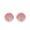 Gafas de sol Chloé CH0047S 003 gold - Miniatura del producto 1/4