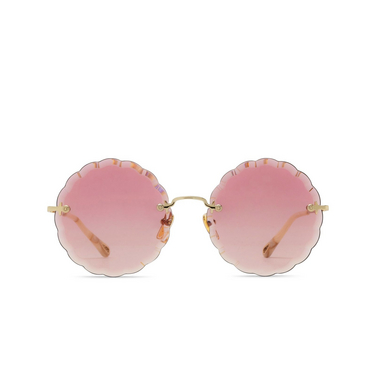 Chloé CH0047S irregular Sunglasses 003 gold - front view