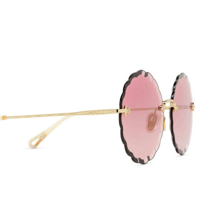 Gafas de sol Chloé CH0047S 003 gold - 3/4