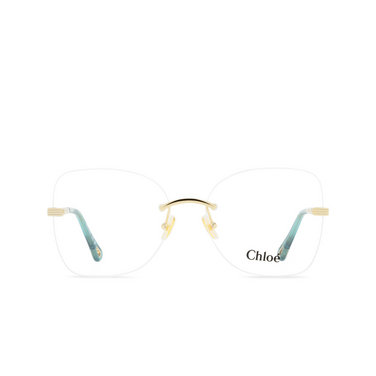 Lunettes de vue Chloé CH0136O 001 gold - Vue de face