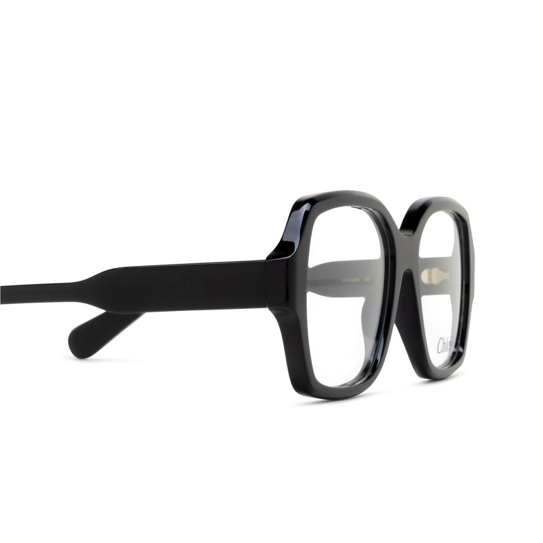 Chloé CH0155O square Eyeglasses 001 black - 3/5