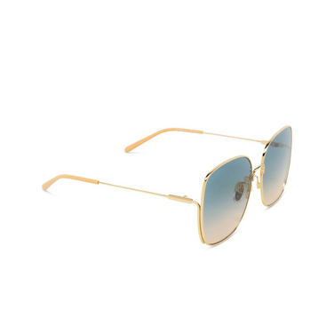 Occhiali da sole Chloé CH0170SA quadrati 002 gold - tre quarti