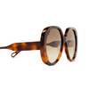 Gafas de sol Chloé CH0195S 002 havana - Miniatura del producto 3/4