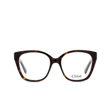 Occhiali da vista Chloé CH0241O cat-eye 002 havana - frontale