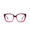 Chloé CH0241O cateye Eyeglasses 003 burgundy - product thumbnail 1/4