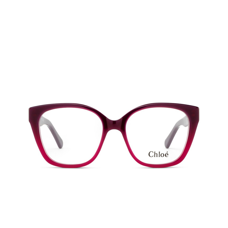 Occhiali da vista Chloé CH0241O cat-eye 003 burgundy - 1/4