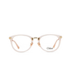 Occhiali da vista Chloé CH0248OA quadrati 002 pink - anteprima prodotto 1/4