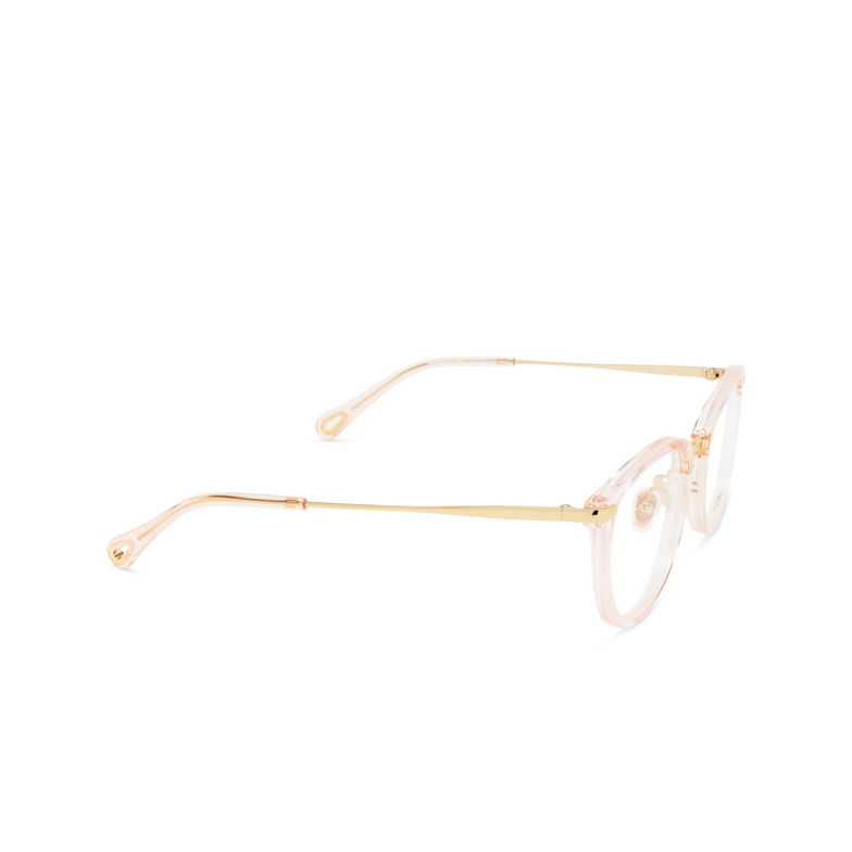 Occhiali da vista Chloé CH0248OA quadrati 002 pink - 2/4