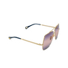 Gafas de sol Chloé CH0278S 005 gold - Miniatura del producto 2/4