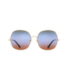 Occhiali da sole Chloé CH0282S rotondi 004 gold - anteprima prodotto 1/4