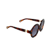 Occhiali da sole Chloé CH0302S rotondi 002 havana - anteprima prodotto 2/4