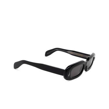 Cutler and Gross 015 Sunglasses 01 black - three-quarters view