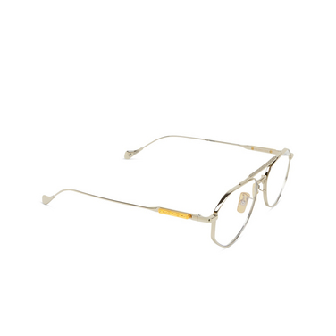 Gafas graduadas Cutler and Gross 017 01 silver - Vista tres cuartos