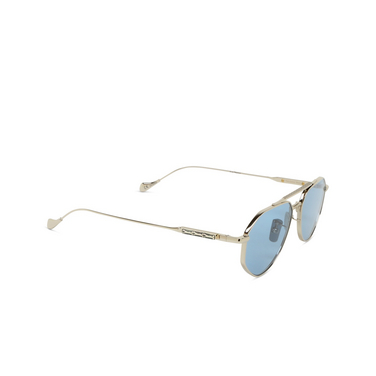 Cutler and Gross 017 Sunglasses 02 silver - three-quarters view