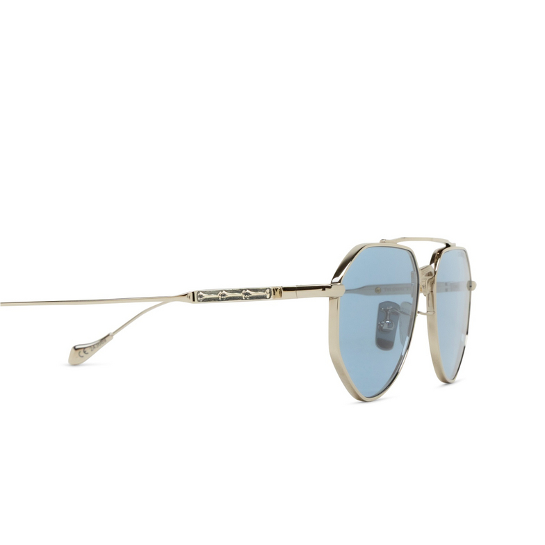 Cutler and Gross 017 Sunglasses 02 silver - 3/4