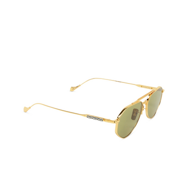 Cutler and Gross 017 Sunglasses 03 gold - three-quarters view