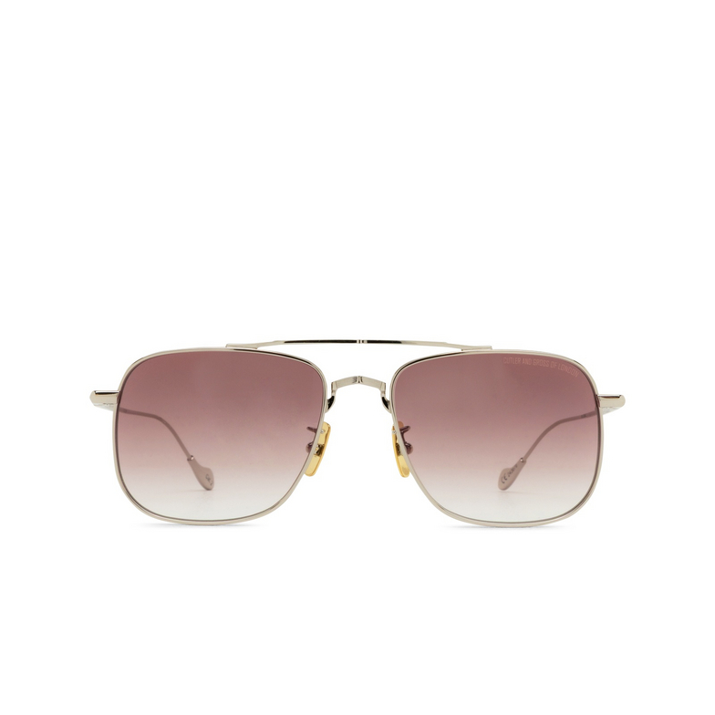 Cutler and Gross 019 Sunglasses 01 silver - 1/4