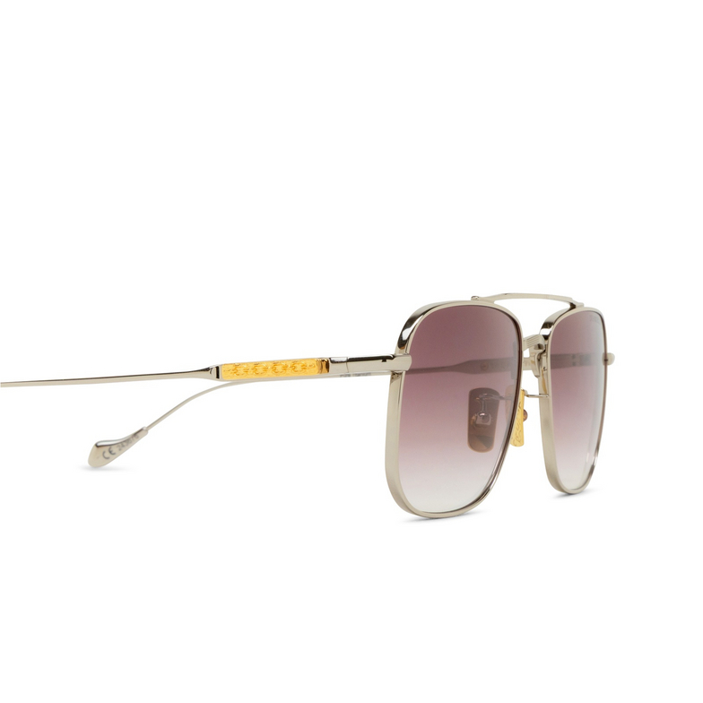 Cutler and Gross 019 Sunglasses 01 silver - 3/4