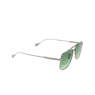 Cutler and Gross 019 Sunglasses 03 silver - three-quarters view