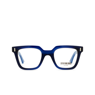 Cutler and Gross 1305 Eyeglasses 10 blue navy - front view