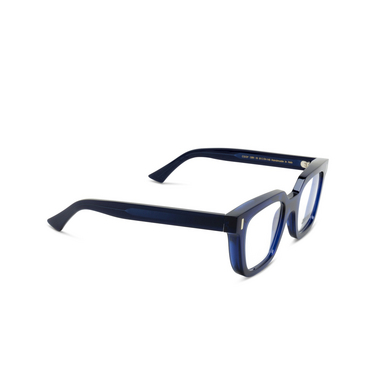 Cutler and Gross 1305 Eyeglasses 10 blue navy - three-quarters view