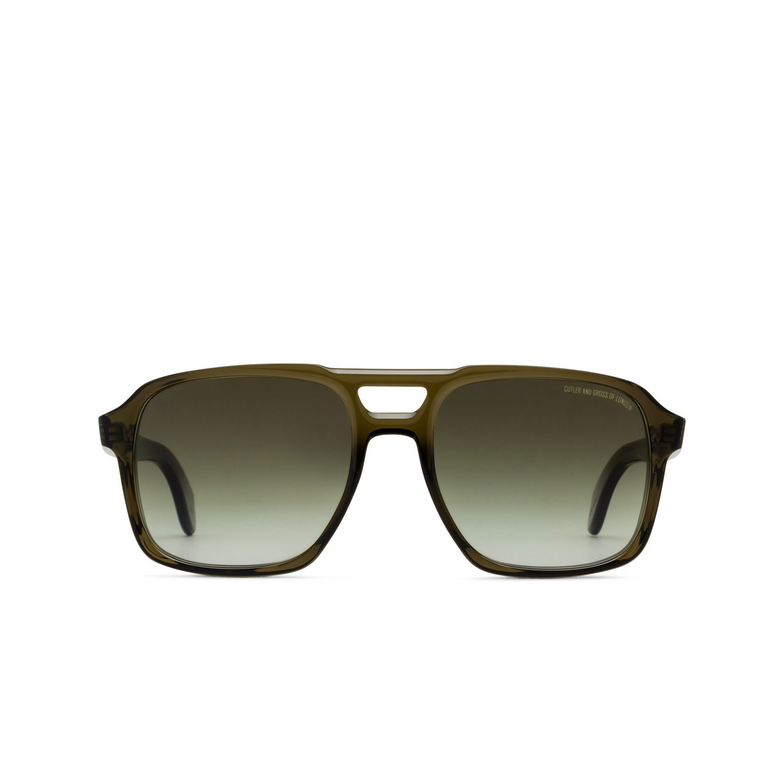 Cutler and Gross 1394 SUN Sonnenbrillen 09 olive - 1/4
