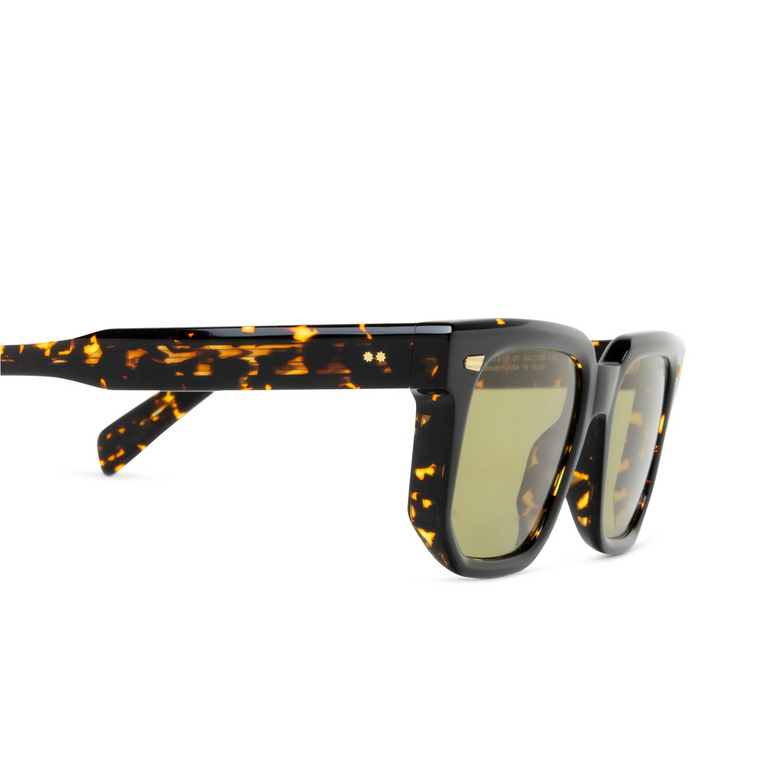 Gafas de sol Cutler and Gross 1410 SUN 01 black on havana - 3/4