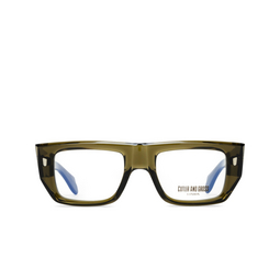 Cutler and Gross 1413 Eyeglasses 03 olive