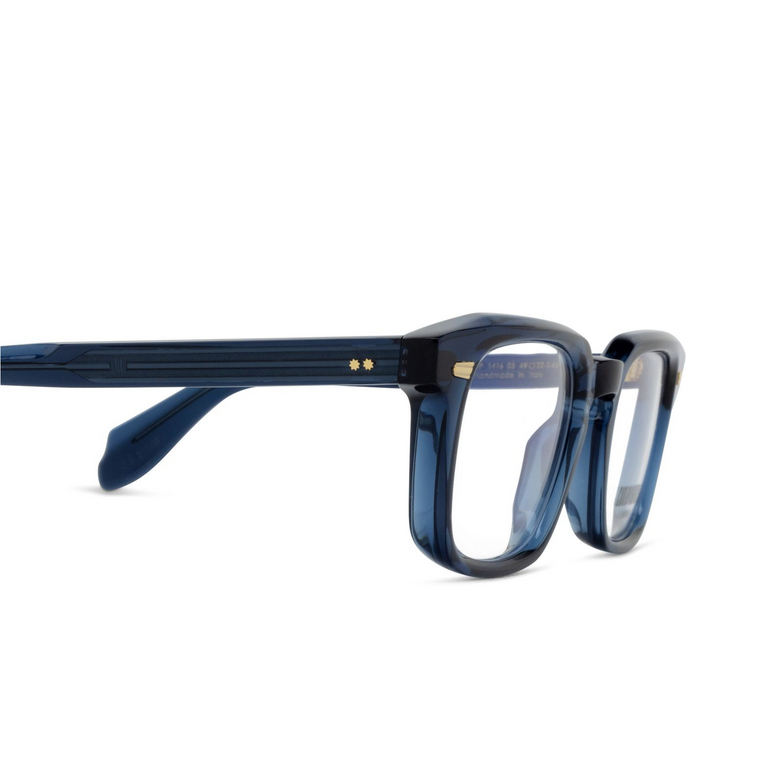 Cutler and Gross 1416 Eyeglasses 03 deep blue - 3/4